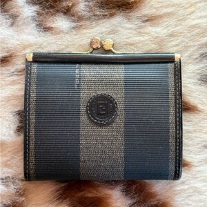 SOLD—FENDI Kisslock Coin Purse